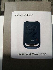 プレスサンドメーカープラッド マットネイビー 新品