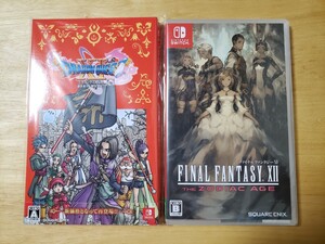 未開封 ドラゴンクエスト11S 新価格版 ファイナルファンタジー 12 ザ ゾディアック エイジ Switch