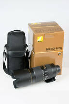ニコン Nikon AF-S NIKKOR 80-400mm F4.5-5.6G ED VR 元箱、ケース付き 良品_画像1