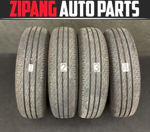 HN039 JJ1 N-VAN + STYLE FUN ターボ ブリジストン ECOPIA 145/80R12 ◆2020年 残溝4mm ★4本set