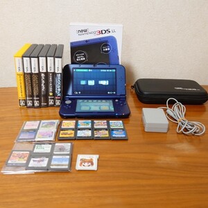 Newニンテンドー3DS LL メタリックブルー