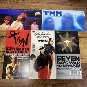 匿名配送　送料無料　TM NETWORK シングルCD5枚