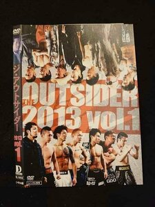 ○012625 レンタルUP・DVD ジ・アウトサイダー 2013 Vol.1 10050 ※ケース無