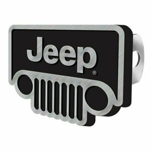  ultra rare last 1 piece.! Jeep grill Logo hitch cover Wrangler Grand Cherokee commander compass Wrangler pa Trio to