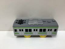 7893■TOMY トミー プラレール S-32 205系通勤電車ウグイス おもちゃ 電車 保管品_画像7