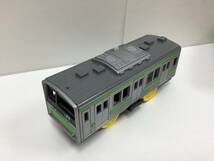 7893■TOMY トミー プラレール S-32 205系通勤電車ウグイス おもちゃ 電車 保管品_画像6