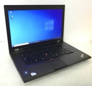15.6型 大画面 Lenovo ThinkPad L530 2481-1Z4 (Celeron 1000M 1.8Ghz/4GB/320GB/DVD-ROM/Windows10 Pro)[360509]