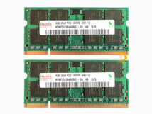 全新品 海力士 Hynix DDR2 SDRAM 800MHz 總計8GB(4GB×2) PC2-6400U 1.8v 筆記本電腦存條 PC2-6400S 運送到臺灣海力士_画像1