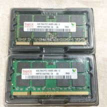 全新品 海力士 Hynix DDR2 SDRAM 800MHz 總計8GB(4GB×2) PC2-6400U 1.8v 筆記本電腦存條 PC2-6400S 運送到臺灣海力士_画像2