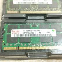 全新品 海力士 Hynix DDR2 SDRAM 800MHz 總計8GB(4GB×2) PC2-6400U 1.8v 筆記本電腦存條 PC2-6400S 運送到臺灣海力士_画像3