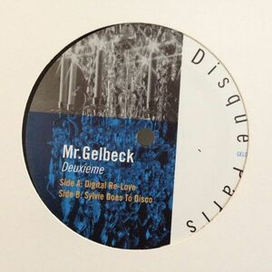 12inchレコード MR. GELBECK / DEUXIEME