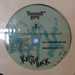 12inchレコード　DIGITAL UNDERGROUND / KISS YOU BACK