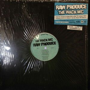 12inchレコード　RAW PRODUCE / THE WACK MC