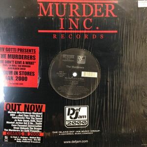 12Iinchレコード　THE MURDERERS / WE DON'T GIVE A WHAT