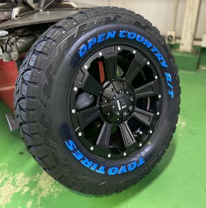 LEXXEL【DeathRock】デリカD5 エクストレイル RAV4 CX5 ヴァンガード 16インチ トーヨー オープンカントリー RT 235/70R16 ホワイトレター