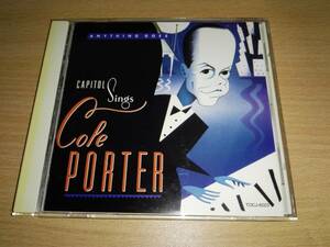 ＣＤ「ANYTHING GOES」CAPITOL SINGS COLE PORTER 