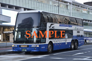 D-21【バス写真】L版６枚　JRバス関東　エアロキング　青春エコドリーム号