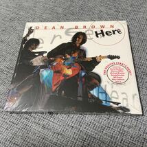 Dean Brown 「Here」　David Sanborn Michael Brecker Bill Evans Billy Cobham Marcus Miller Ricky Peterson　新品未開封_画像1