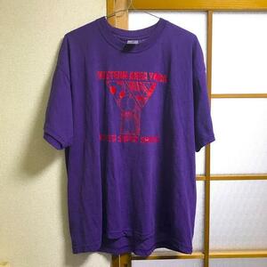 USA ヴィンテージ　JERZEES 90s 80s 古着　YMCA Tシャツ　WESTERN AREA YMCA　YOUTH SUPER SPORTS　プリントTシャツ　XLサイズ