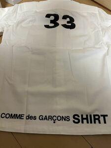  France made with logo short sleeves shirt S size COMME des GARCONS SHIRT Comme des Garcons shirt Nike 22SS 22AW