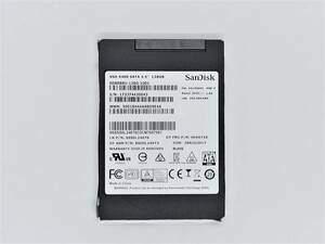 【SSD128GB】SanDisk　サンディスク（管：CW3-SD11-420043）2.5インチ SD8SB8U-128G-1001　6Gb/s 動作OK フォーマット済み 