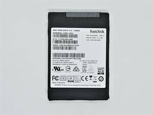 【SSD128GB】SanDisk　サンディスク（管：CW3-SD11-801588）2.5インチ SD8SB8U-128G-1001　6Gb/s 動作OK フォーマット済み 