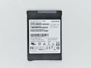 【SSD128GB】SanDisk　サンディスク（管：CW3-SD13-425202）2.5インチ SD8SB8U-128G-1001　6Gb/s 動作OK フォーマット済み 