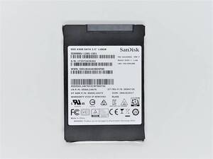 【SSD128GB】SanDisk サンディスク(管:CW3-SD13-425202)2.5インチ SD8SB8U-128G-1001 6Gb/s 動作OK フォーマット済み