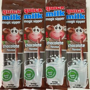 チョコレート　フェルフォルディ クイックミルク チョコレート ストロー　送料無料