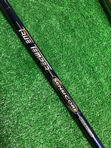 中古シャフト TRUE TEMPER SENSICORE TOUR FLIGHT FLEX-S 　3W用　42.5inch　グリップ付 ys-870