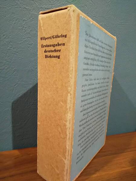 〈洋書〉Erstausgaben deutscher Dichtung :Eine Bibliographie zur deutschen Literatur 1600-1960ドイツ詩の初版:ドイツ文学の参考文献