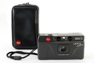 Leica mini ライカ ミニ ELMAR 35mm F3.5 コンパクトフィルムカメラ 単焦点レンズ ケース付き #6606