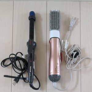 カールドライヤー & ヘアアイロン 2点セット TESCOM TIC301, national EH1506