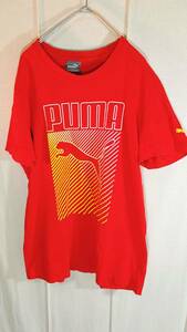 PUMA/プーマ/ビッグロゴＴシャツ