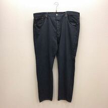 【DG178】Levi's 501CT W42 L32 大きいサイズ 後染め 製品染め ブラック ジーンズ デニムパンツ DYE ブランド古着 リーバイス501 送料無料_画像2