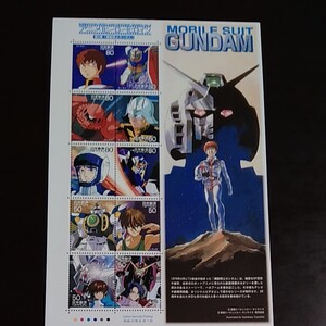 切手シート 機動戦士ガンダム アニメヒーローヒロインシリーズ