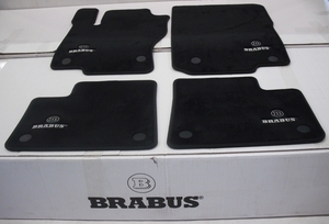 BRABUS ブラバス　正規輸入品　フロアマット　BENZ　Mクラス / GLEクラス　W166　在庫あり　166-871-00