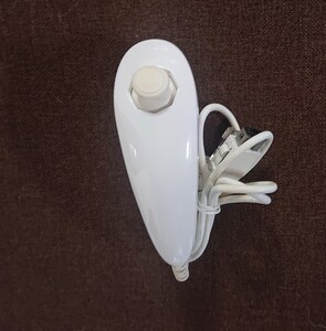 ヌンチャク Wii 任天堂 純正品 シロ