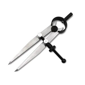 ディバイダー レザークラフト ねじ コンパス 線引き 革工芸 測定工具 DIY