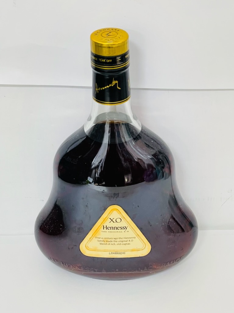 HENNESSY XO 金キャップ クリアボトルの値段と価格推移は?|267件の ...