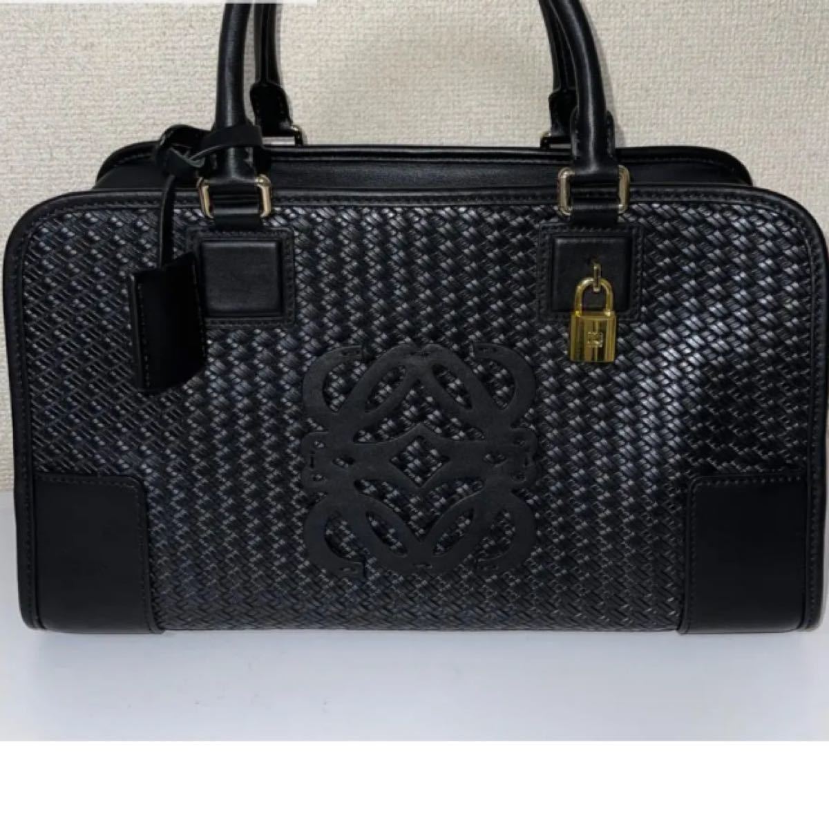 4個まで郵便OK □定番□LOEWE/ロエベ/アマソナ/ボストンバッグ
