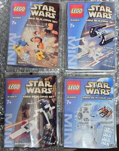  выпуклость LEGO вмятина Звездные войны 4484~4487 4 позиций комплект 