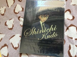 377クリアファイル　名探偵コナン 　工藤新一 服部平次　Wポケット　ヴィレッジヴァンガード限定