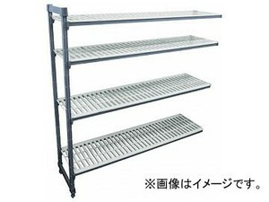 CAMBRO 固定追加ユニット エレメンツシェルフ（アドオンソベンチ4段） ESA243672V(7686447)