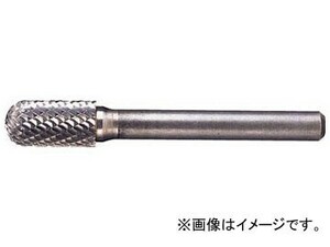 ムラキ 超硬バー Cシリーズ 形状：先丸円筒 クロスカット 刃長19mm CB2C105 (61-2599-29)