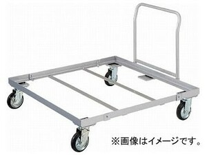 トラスコ中山 パレット台車 1100×1100 ハンドル付 PLK-05-1111H(7680848)