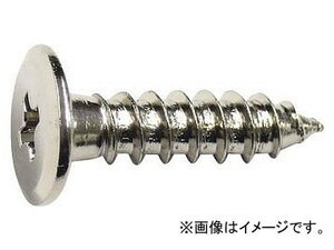 トラスコ中山 超低頭タッピングねじ ステンレス M3×12 TFTS-0312(8195355) 入数：1PK(18本)