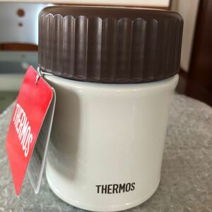 THERMOS スープジャー　０．３８Ｌ　白系のクッキークリーム色