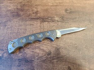 【BUCK 560C Titanium チタニウム　 フォールディングナイフ　中古】