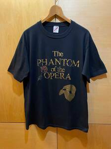 ビンテージ オペラ座の怪人 XL Tシャツ The PHANTOM of the OPERA ミュージカル 映画 古着